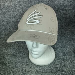 Under Armour Curry Golf Hat Cap Tan Snapback Flow Embroidered